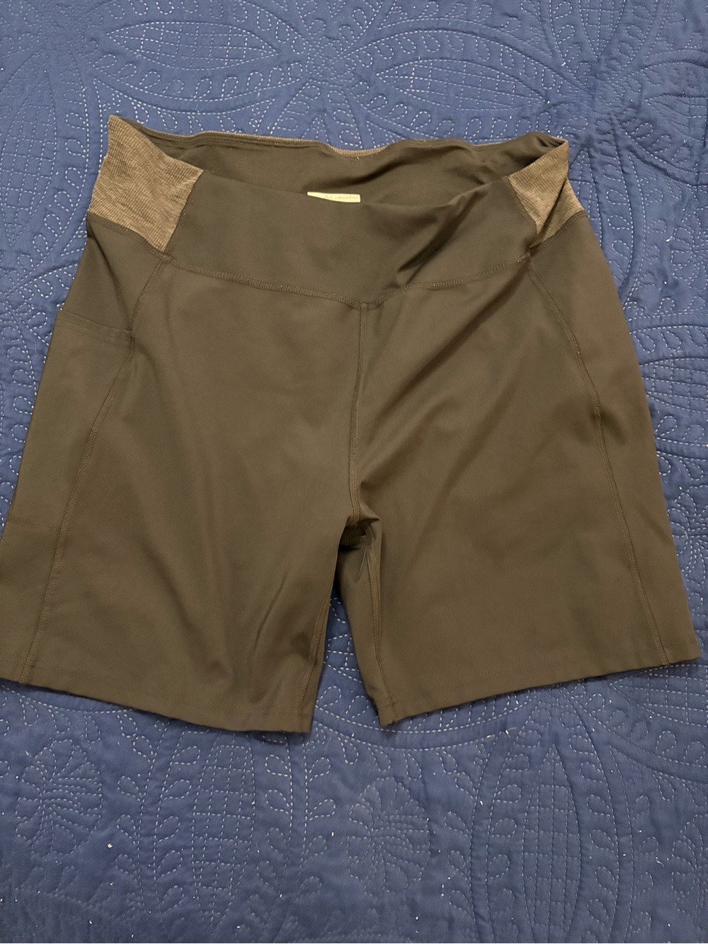 High-Waist Black Women's Performance Bike Shorts from Columbia